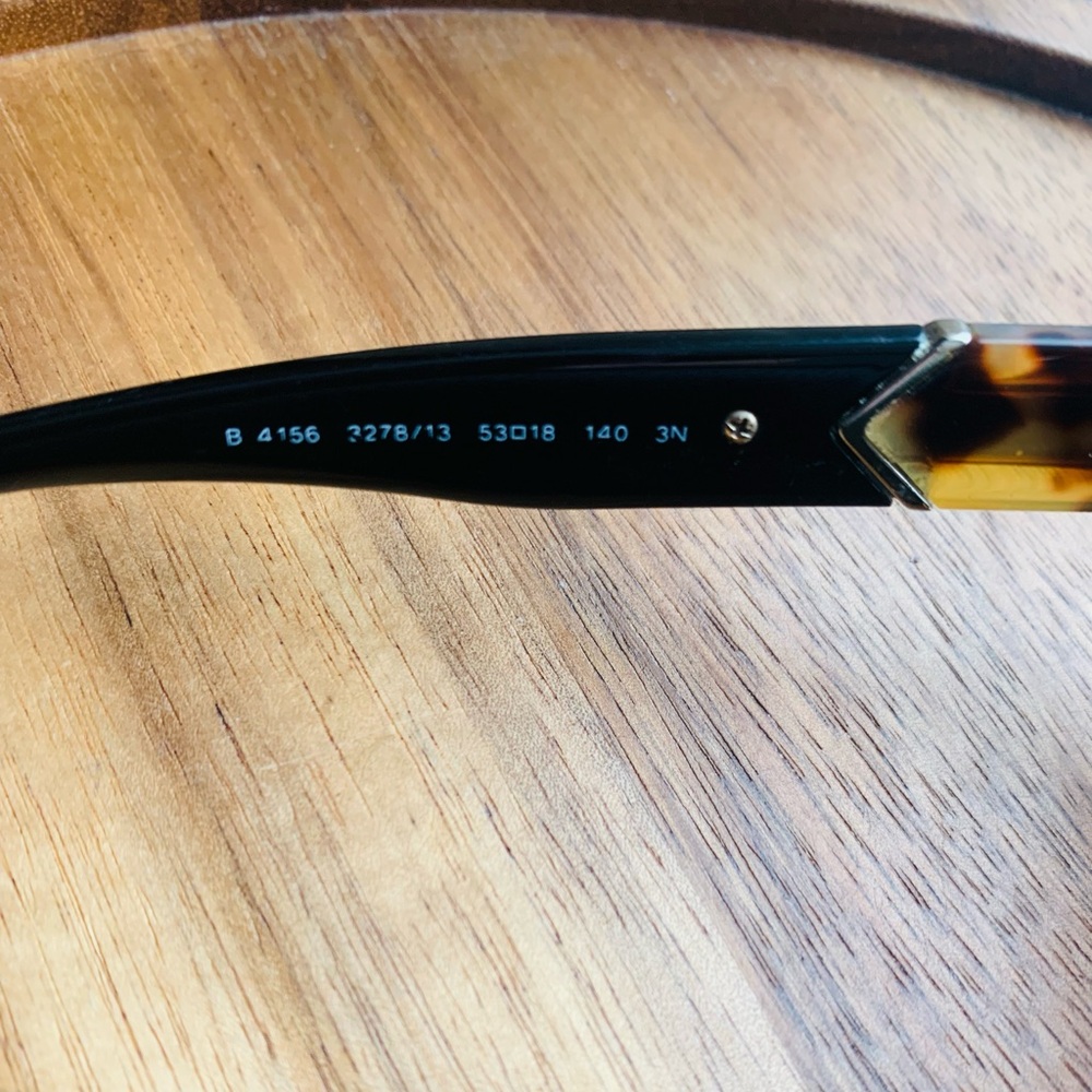 Burberry Tortoise Shell Sunglasses B4156 - Picture 5 of 7